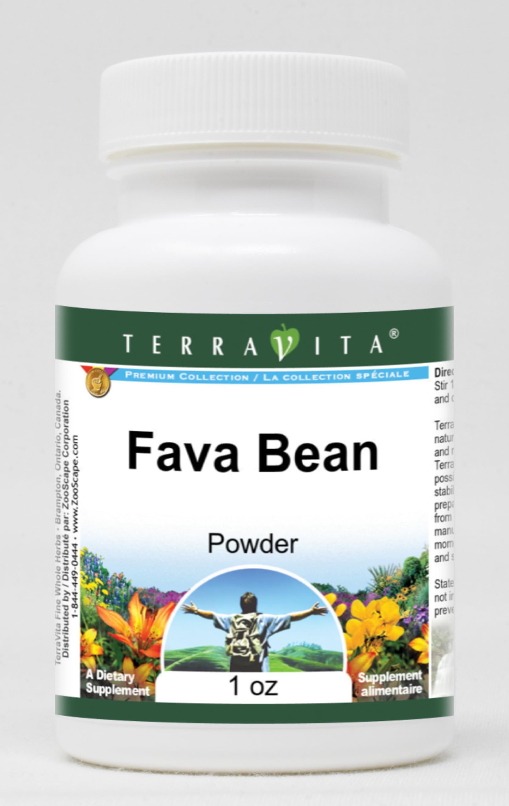 Organic Fava Bean Powder 1 oz | Gluten-Free, Non-GMO | Perfect for Baking, Smoothies & Vegan Recipes | ZIN: 520073
