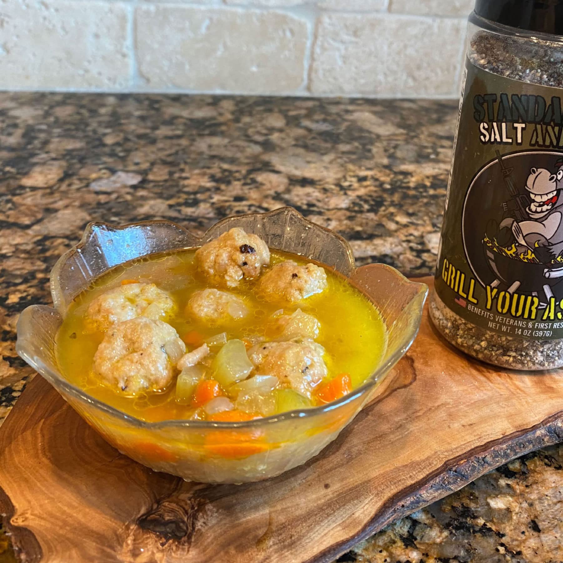 Premium Gourmet Black Pepper & Salt Blend by Grill Your As Off - 11.5 Oz Seasoning for Meat, Poultry, Seafood, Pasta & Vegetables - Perfect for Grilling, Marinating & Everyday Cooking - Veteran Owned Business