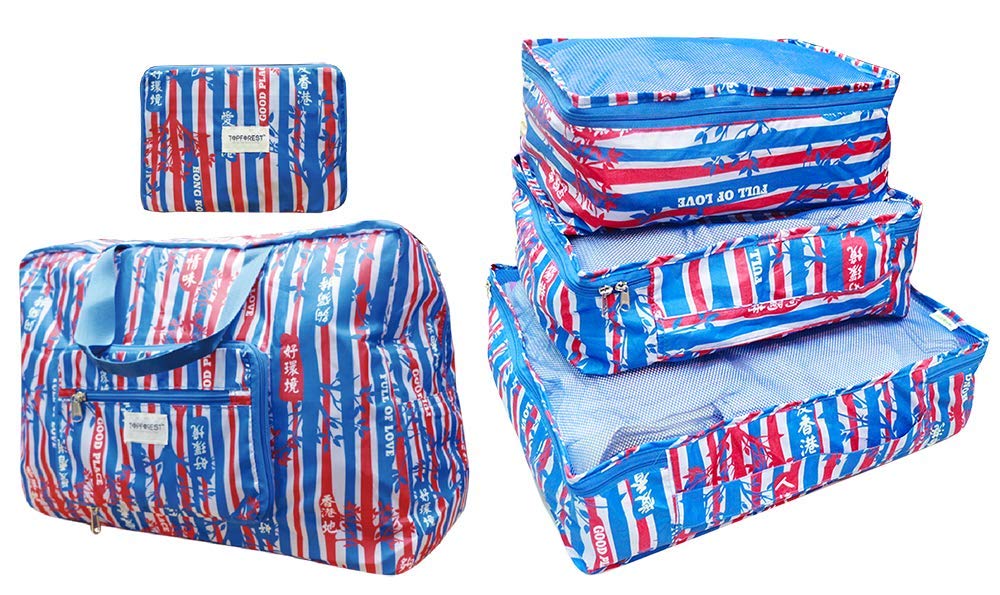 Travel Storage Set A20019 - Waterproof Travel Bag & Packing Organizers for Luggage - Perfect for Vacations, Business Trips & Weekend Getaways