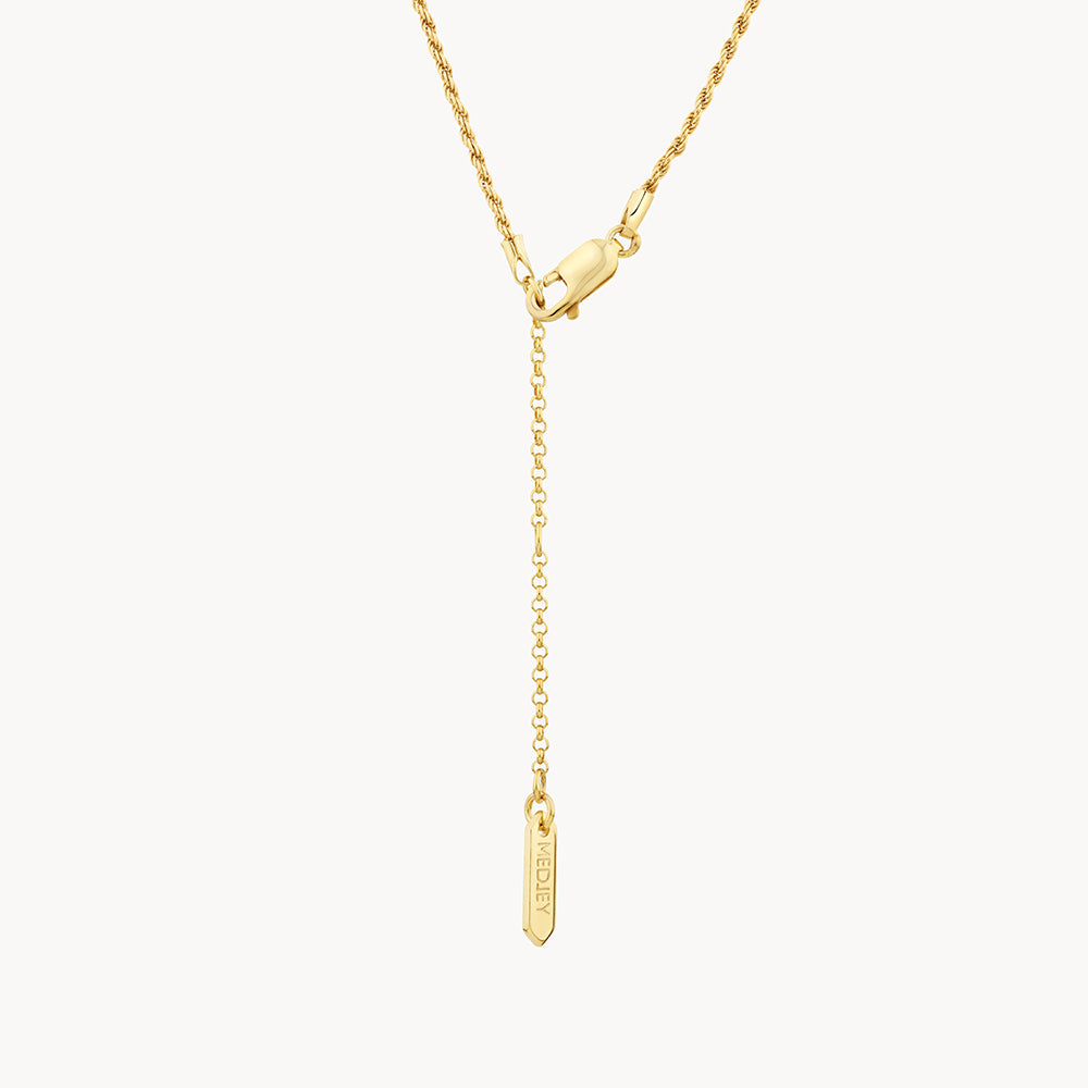 14K Gold Rope Chain Necklace for Women - Elegant Layered Necklace Jewelry for Everyday Wear & Special Occasions
