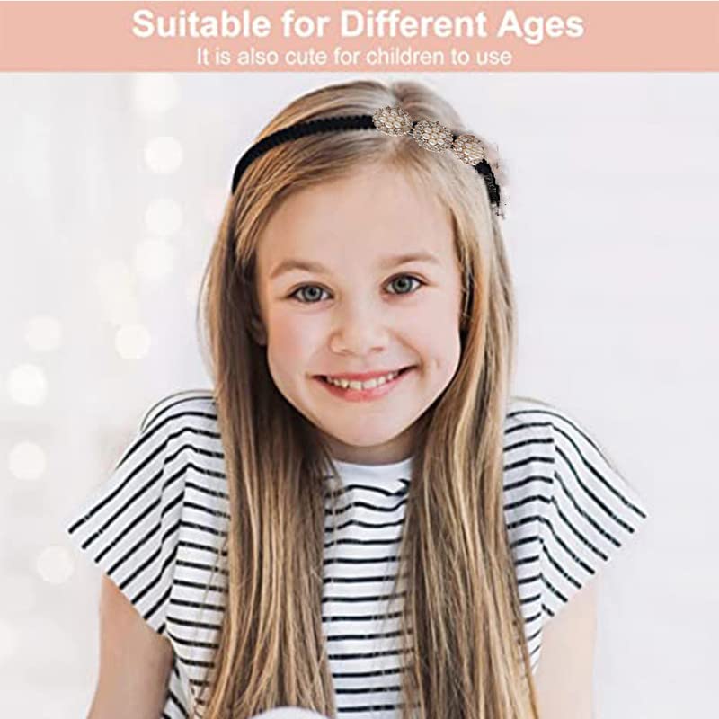 Honbon Crown Tiara Hairband for Girls - Birthday Princess Tiara, Rakhi & Friendship Day Gift, Stylish Hair Accessories for Women & Kids (2-Pack) - Perfect for Birthday Parties, Weddings & Special Occasions