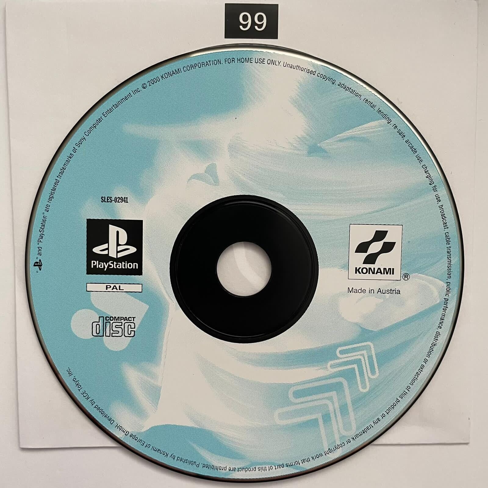 Dancing Stage Euromix PS1 Game Disc - Classic PlayStation 1 Rhythm Dance Game - Perfect for Retro Gaming Parties & Dance Workouts