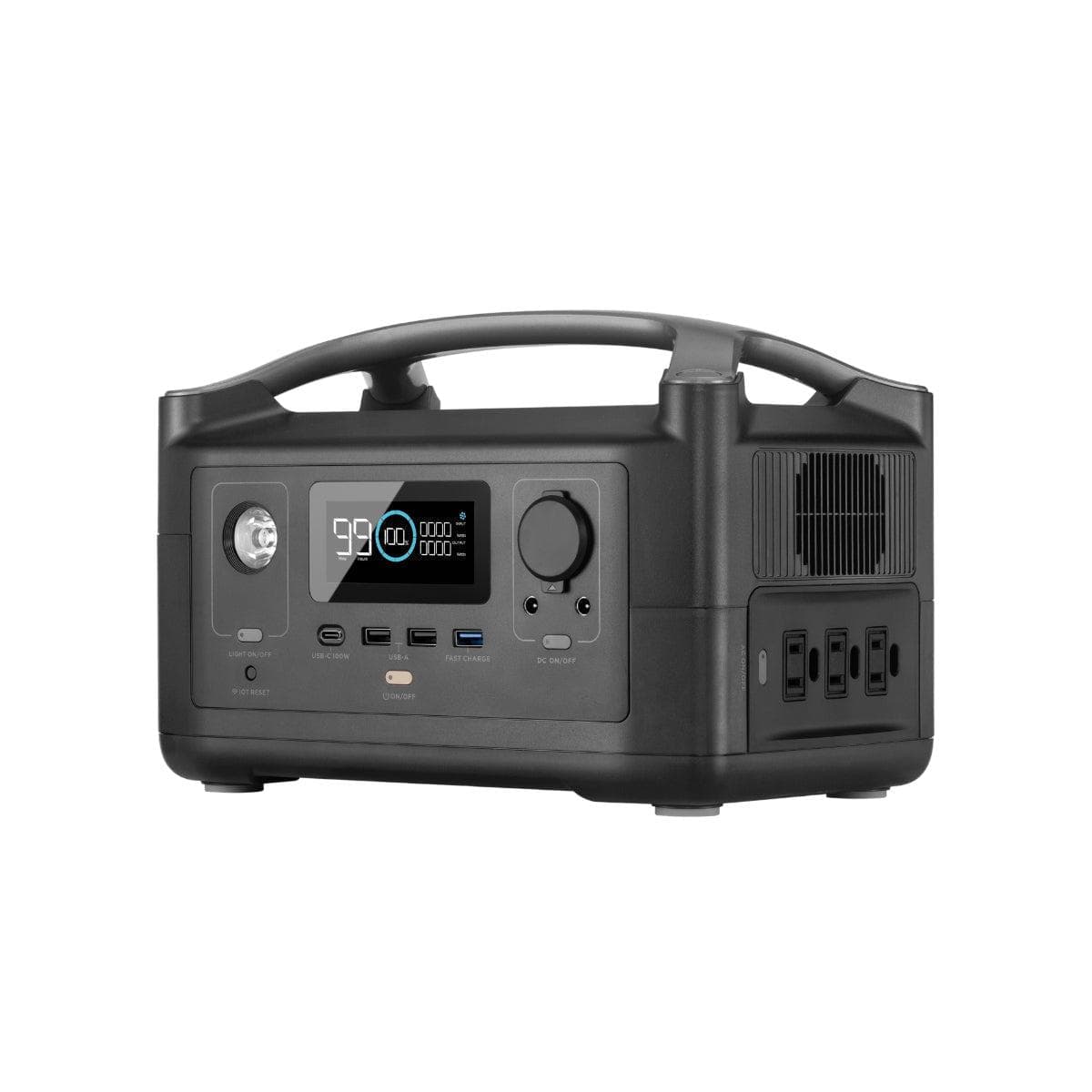 EcoFlow RIVER Plus Portable Power Station 500W | Solar Generator for Camping, Emergencies & Outdoor Adventures | Fast Charging & Lightweight Backup Battery for Home, RV & Off-Grid Use