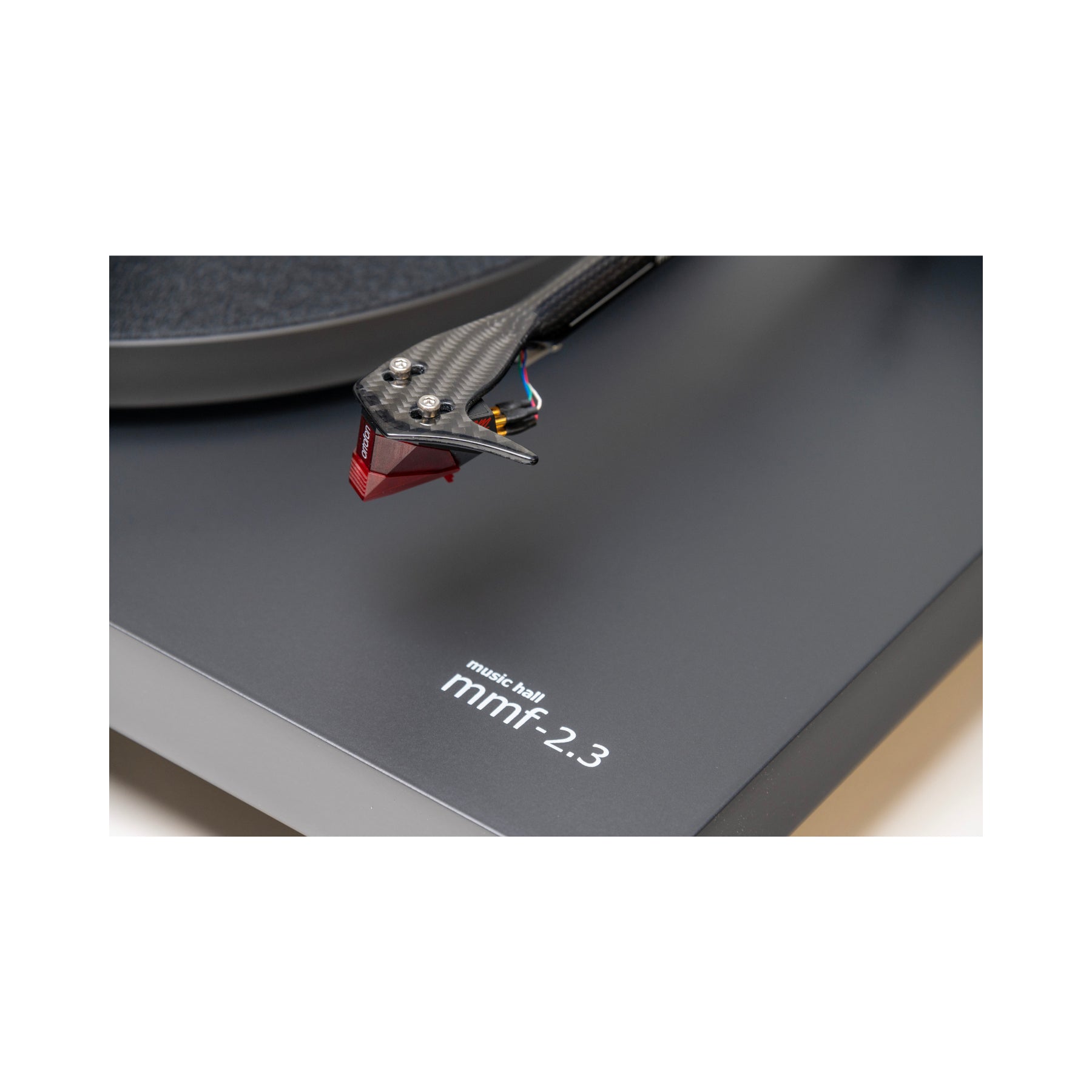 Music Hall MMF2.3 Turntable with Upgraded Components - High-Fidelity Vinyl Record Player for Audiophiles & Home Entertainment