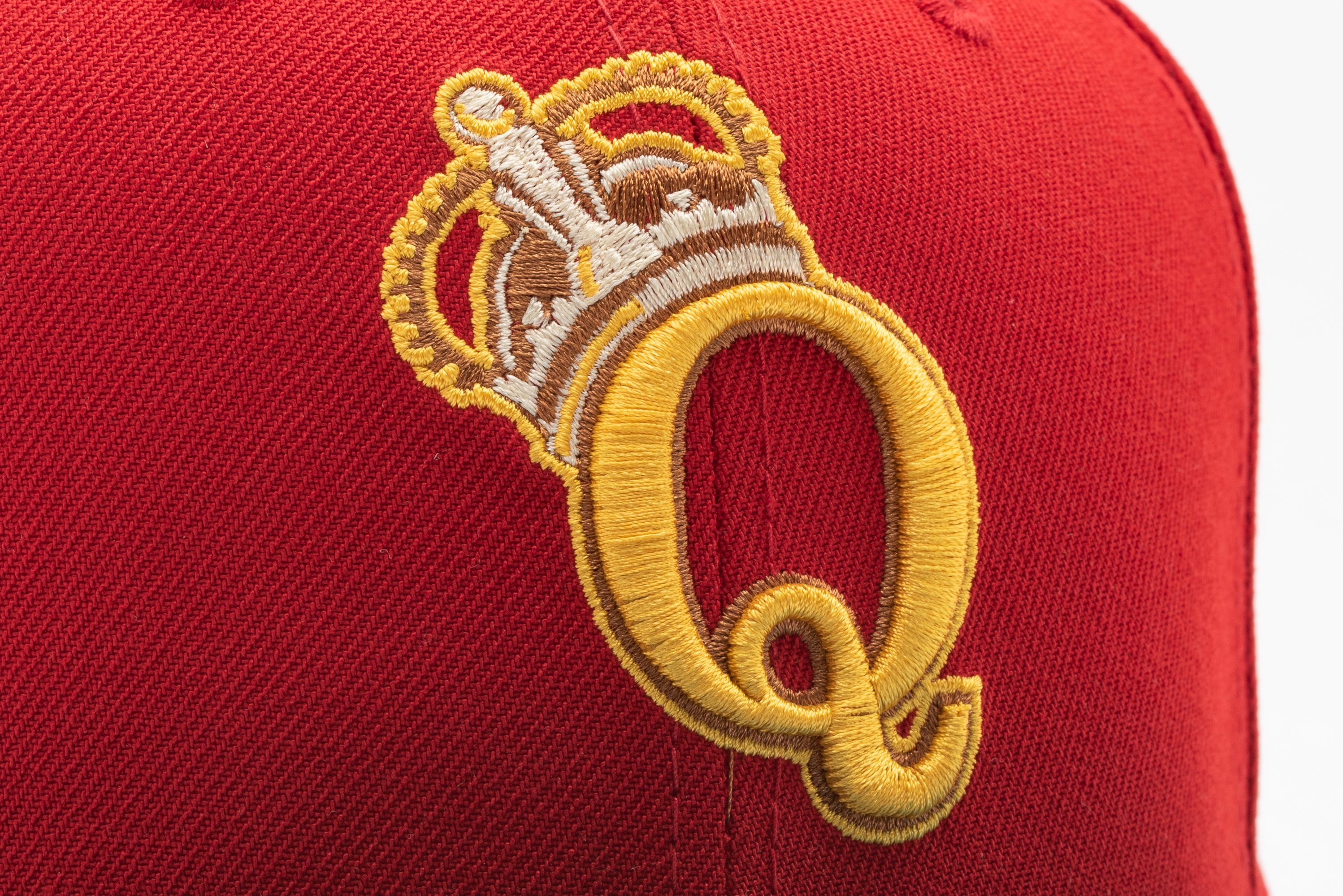 New Era x Politics Queens Kings 59FIFTY Fitted Hat - Bright Red/Aqua - Stylish Baseball Cap for Sports Fans & Streetwear Fashion