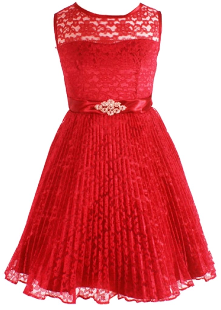 **AkiDress Floral Lace Flower Girl Dress for Toddlers & Little Girls - Perfect for Weddings, Parties & Special Occasions**