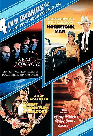 Clint Eastwood Comedy 4-Film Collection DVD Set - Classic Western & Action Movies for Movie Night, Gifts for Film Lovers