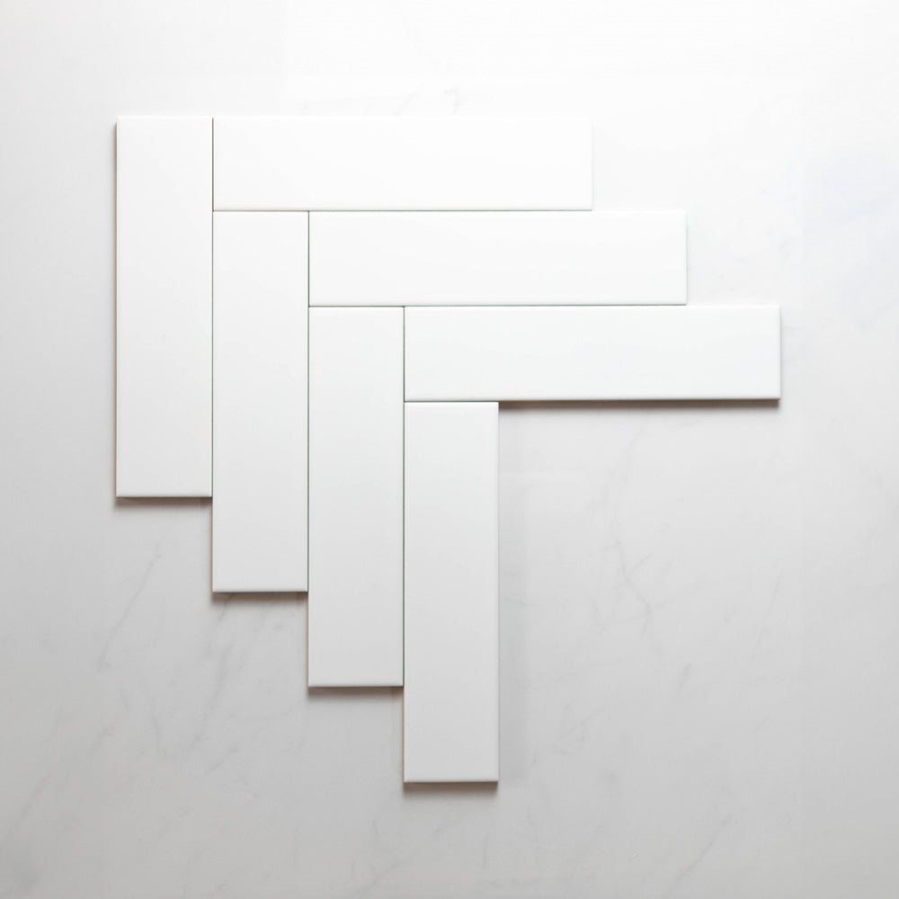 Premium Glossy White 75x300mm Subway Tile - Unrectified Ceramic Wall & Backsplash Tile for Kitchen, Bathroom & Shower Renovation