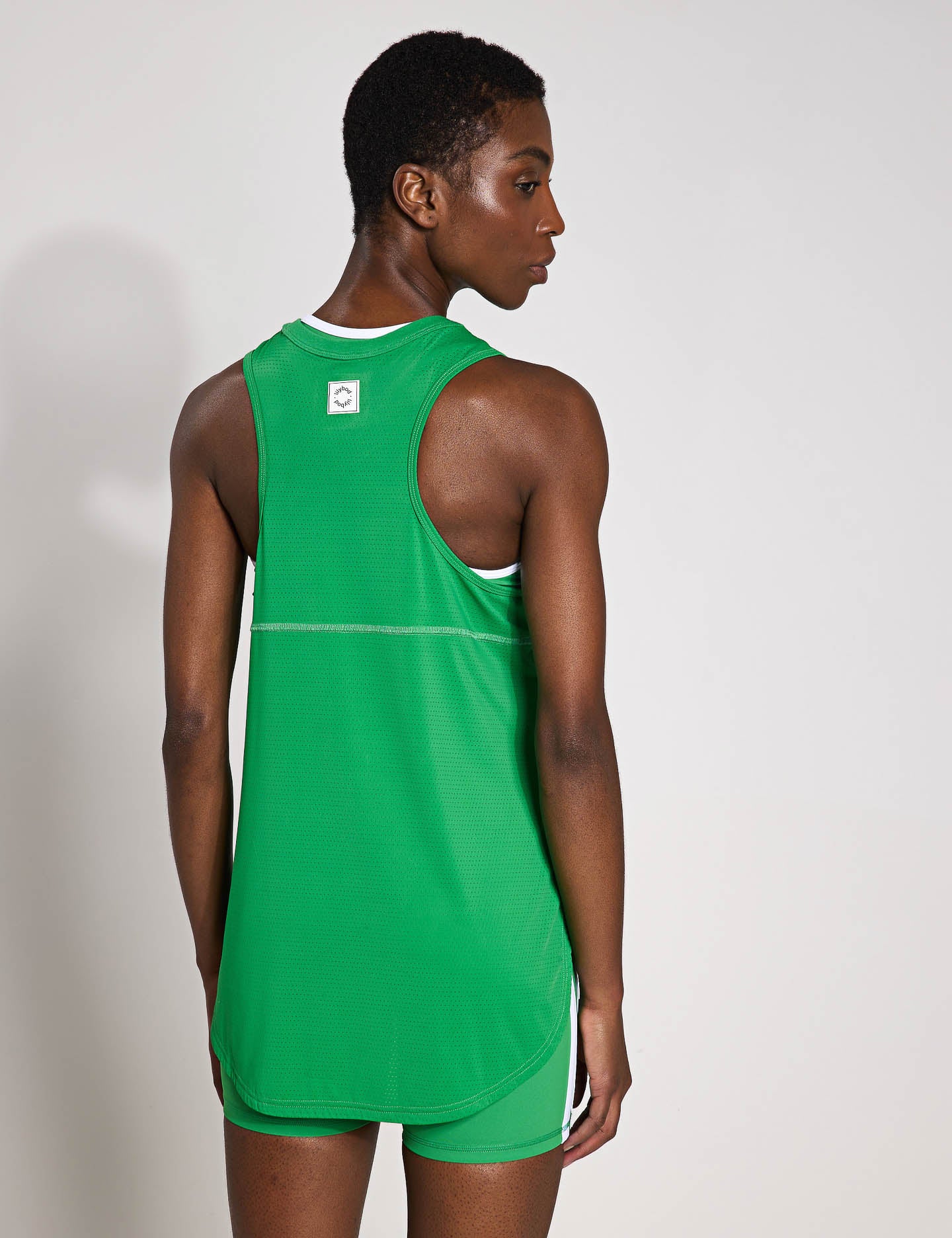Zela Women's Tank Top - Soft Breathable Stretch Fit Casual Sleeveless Shirt in Kelly Green | Perfect for Yoga, Gym, Beach & Summer Outfits