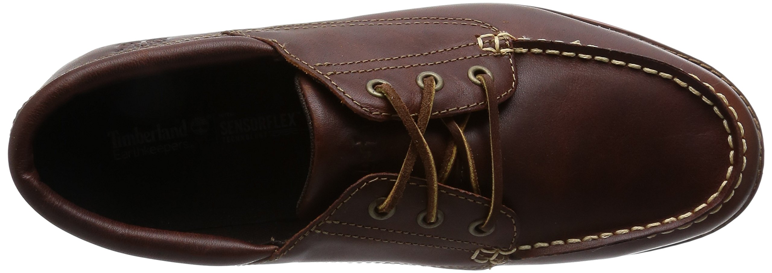 Timberland Men's Harborside 3-Eye Leather Oxford Shoes - Classic Casual & Work Boots for Outdoor, Office & Daily Wear
