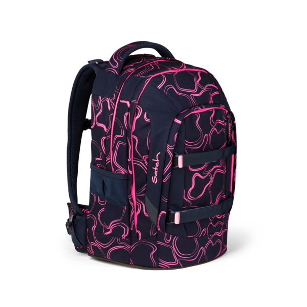 Satch Air Pink Supreme - Lightweight Travel Backpack for Women & Men, Waterproof Laptop Bag with USB Charging Port - Perfect for Work, School, Gym & Outdoor Adventures