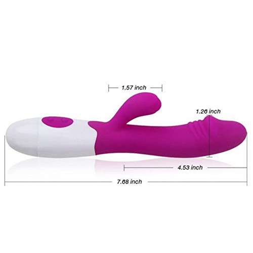 Best Rabbit Vibrator for Women - Multispeed G Spot Stimulator & Clitoral Massager, Waterproof Silicone Adult Sex Toy - Perfect for Solo Play & Couples Intimacy