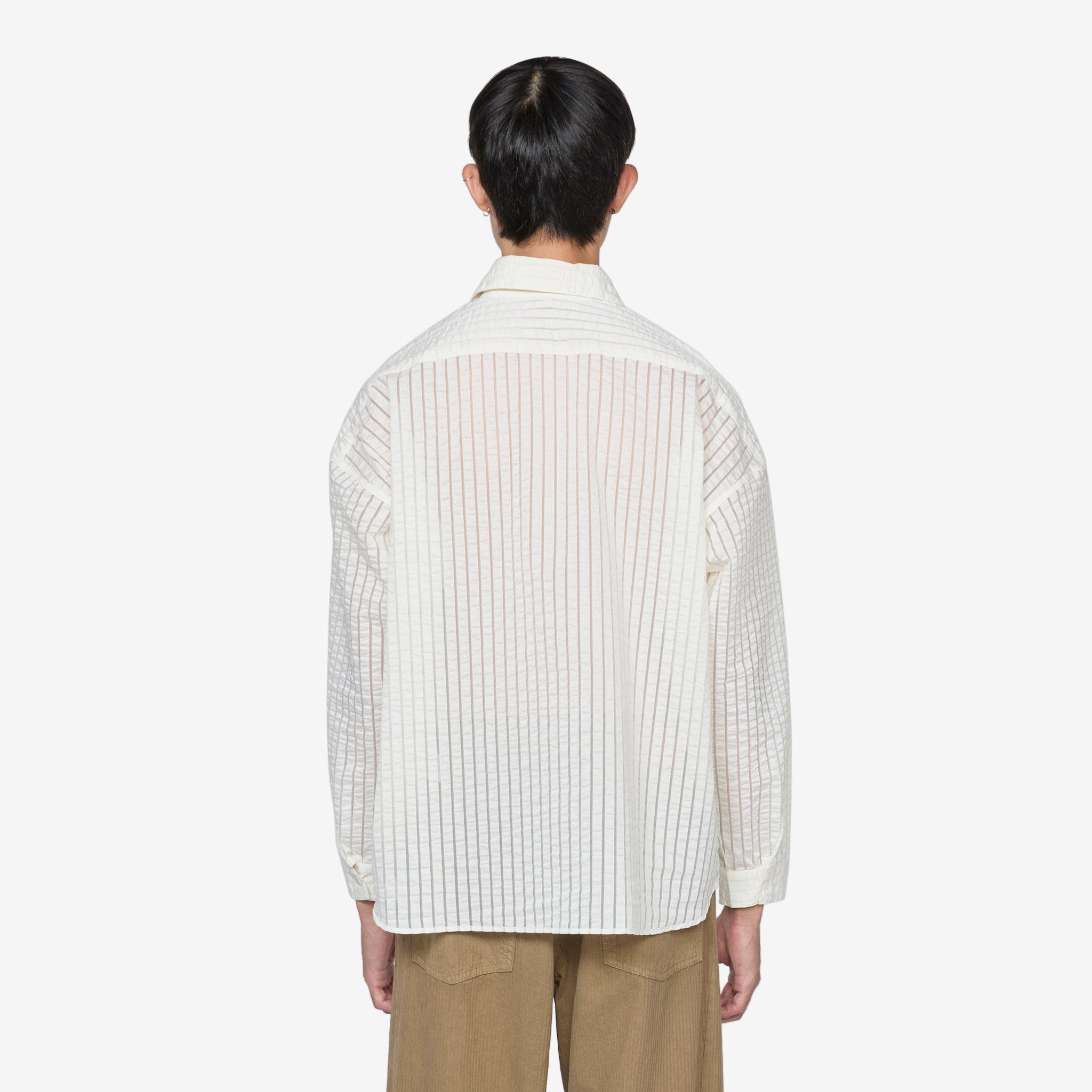 Stable Shirt Off White - Premium Quality Men's Casual Shirt for Everyday Wear | Perfect for Office, Dating & Outdoor Activities
