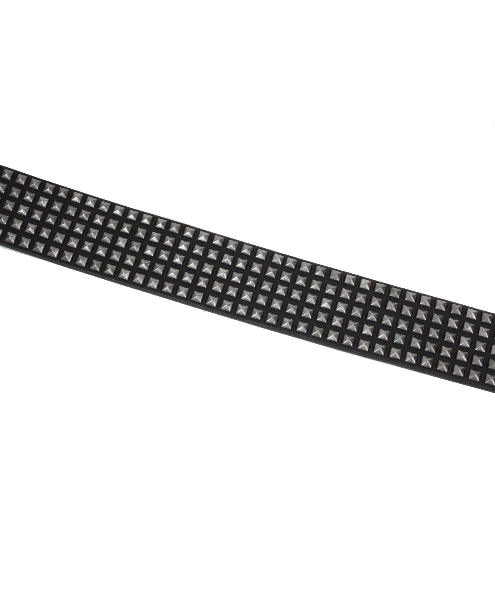 Lowlife of London 5-Row Pyramid Studded Leather Belt for Men & Women | Punk Goth Rock Fashion Accessory | Perfect for Concerts, Parties & Alternative Outfits