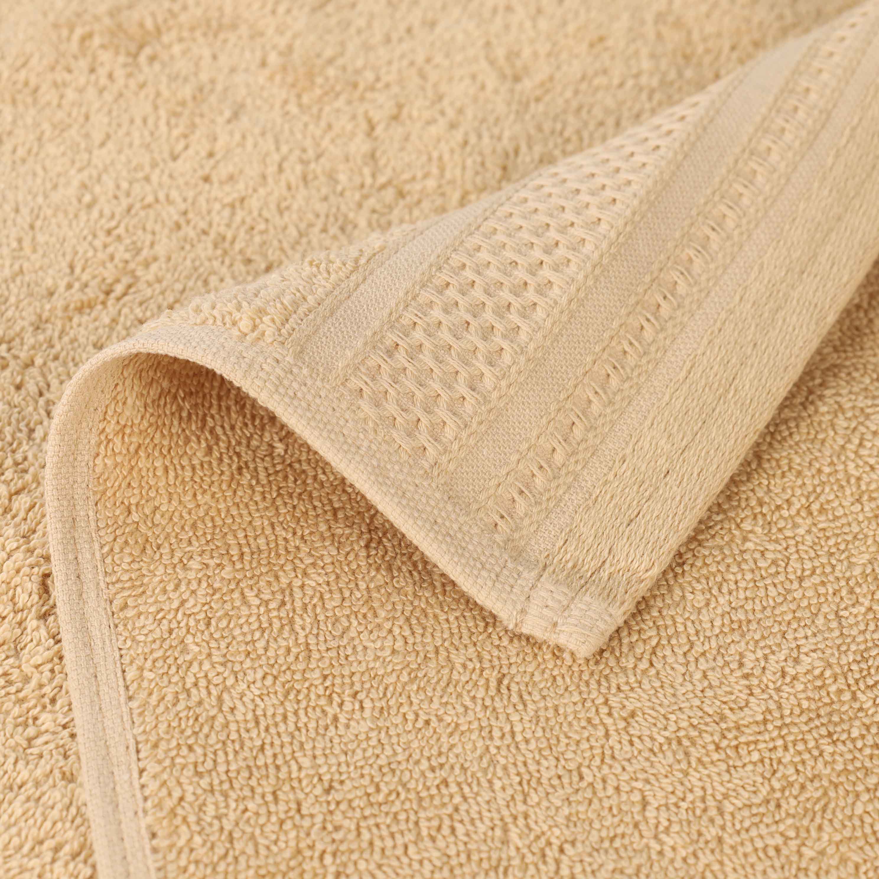Premium Honeycomb Waffle Weave Cotton Bath Towels - Ultra Soft & Absorbent Luxury Bath Sheets Set of 2 for Spa, Hotel & Home Bathroom Use