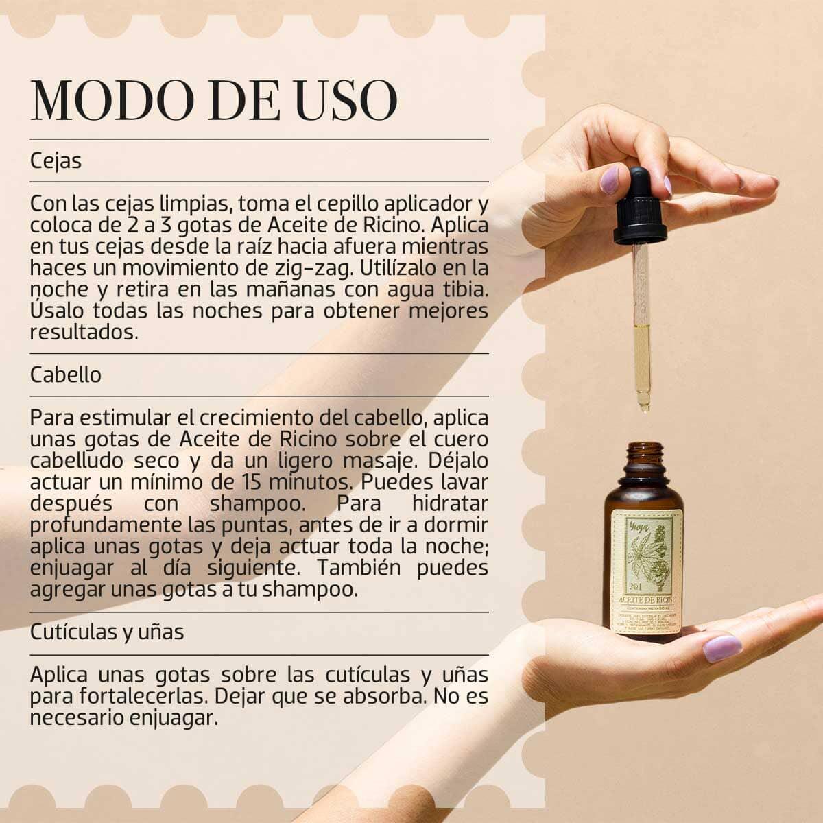 50ml Pure Castor Oil for Hair Growth, Eyelashes & Eyebrows - Natural Multi-Benefit Treatment for Skin & Scalp Care - Perfect for DIY Beauty & Massage Therapy