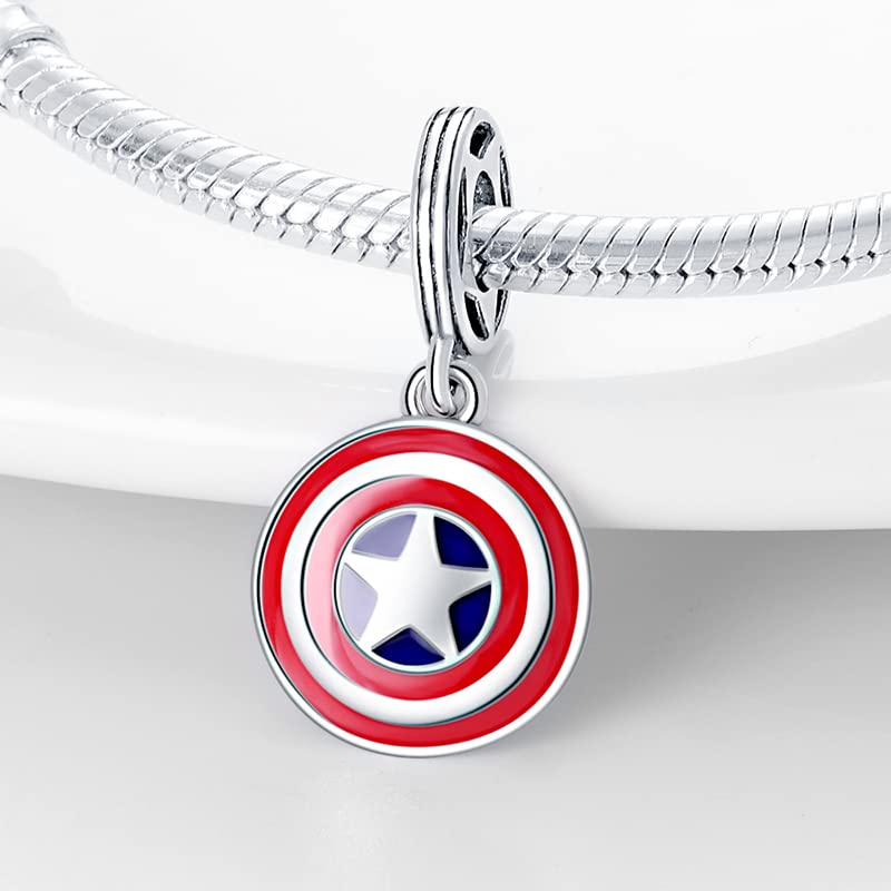 HappyStar 925 Sterling Silver Charms for Bracelets & Necklaces - Dangle Pendants Beads Jewelry Gift Set for Couples, Sisters & Best Friends (With Spacer Beads) | Perfect for Anniversary, Birthday & Valentine's Day Gifts