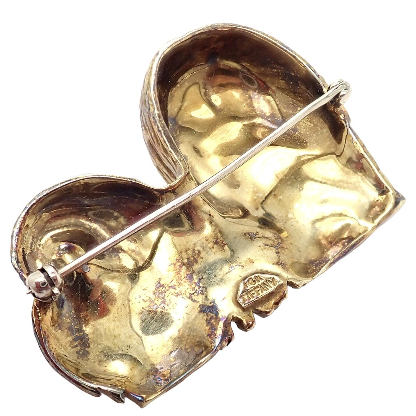 Vintage Tiffany & Co 14k Yellow Gold Enamel Shih Tzu Dog Brooch Pin - 1960s Collectible Jewelry for Women | Perfect for Vintage Fashion, Gift Giving & Special Occasions