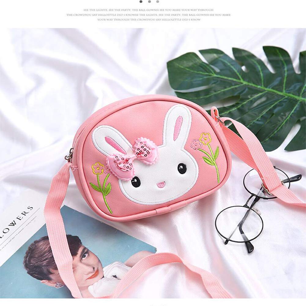 Huwaimi Little Girls Purse - Cute Toddler Crossbody Bags for Kids | Birthday & New Year Gift for Girls | Perfect for School, Parties & Daily Use
