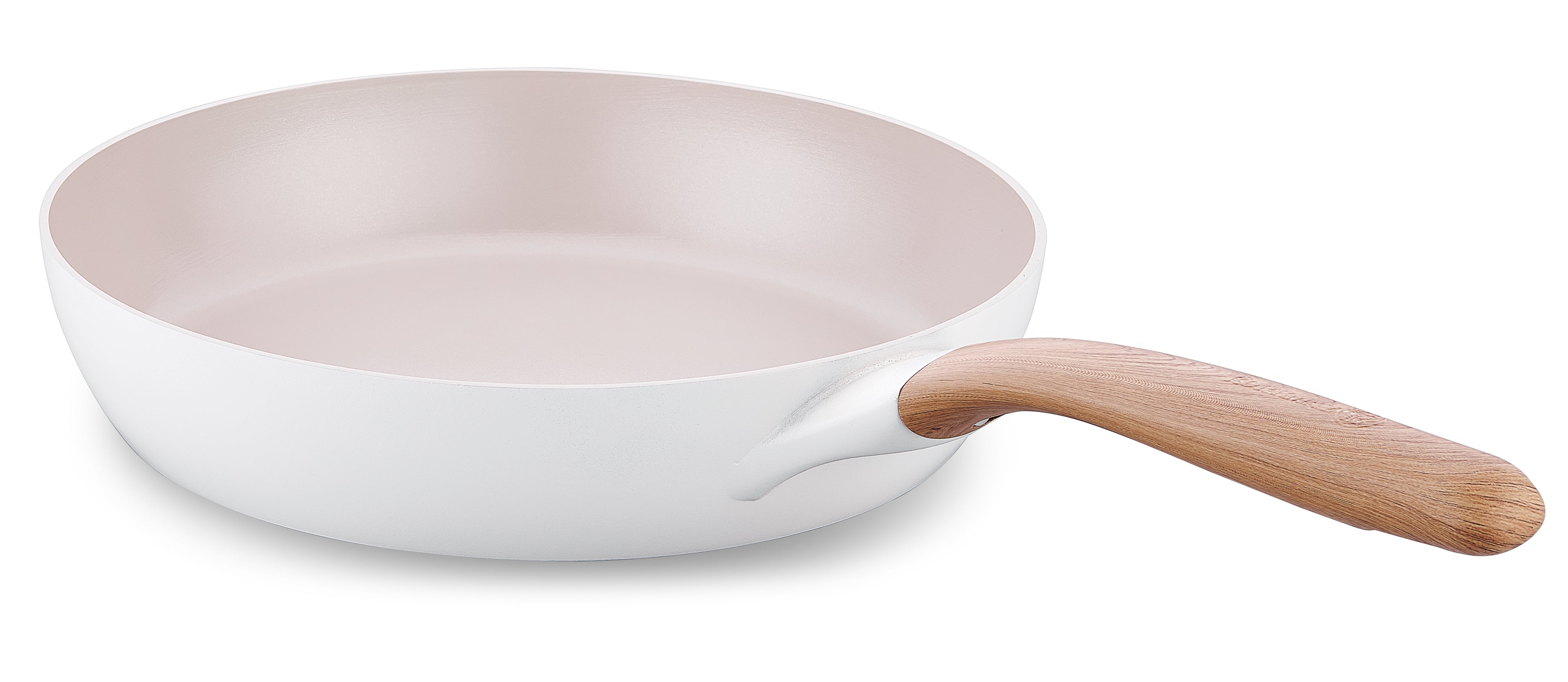 2.5L Non-Stick Ceramic Frying Pan - 10 Inch Skillet with Lid - Healthy Cooking, Even Heat Distribution - Perfect for Sauteing, Frying & Omelets - Ideal for Gas, Electric & Induction Stovetops