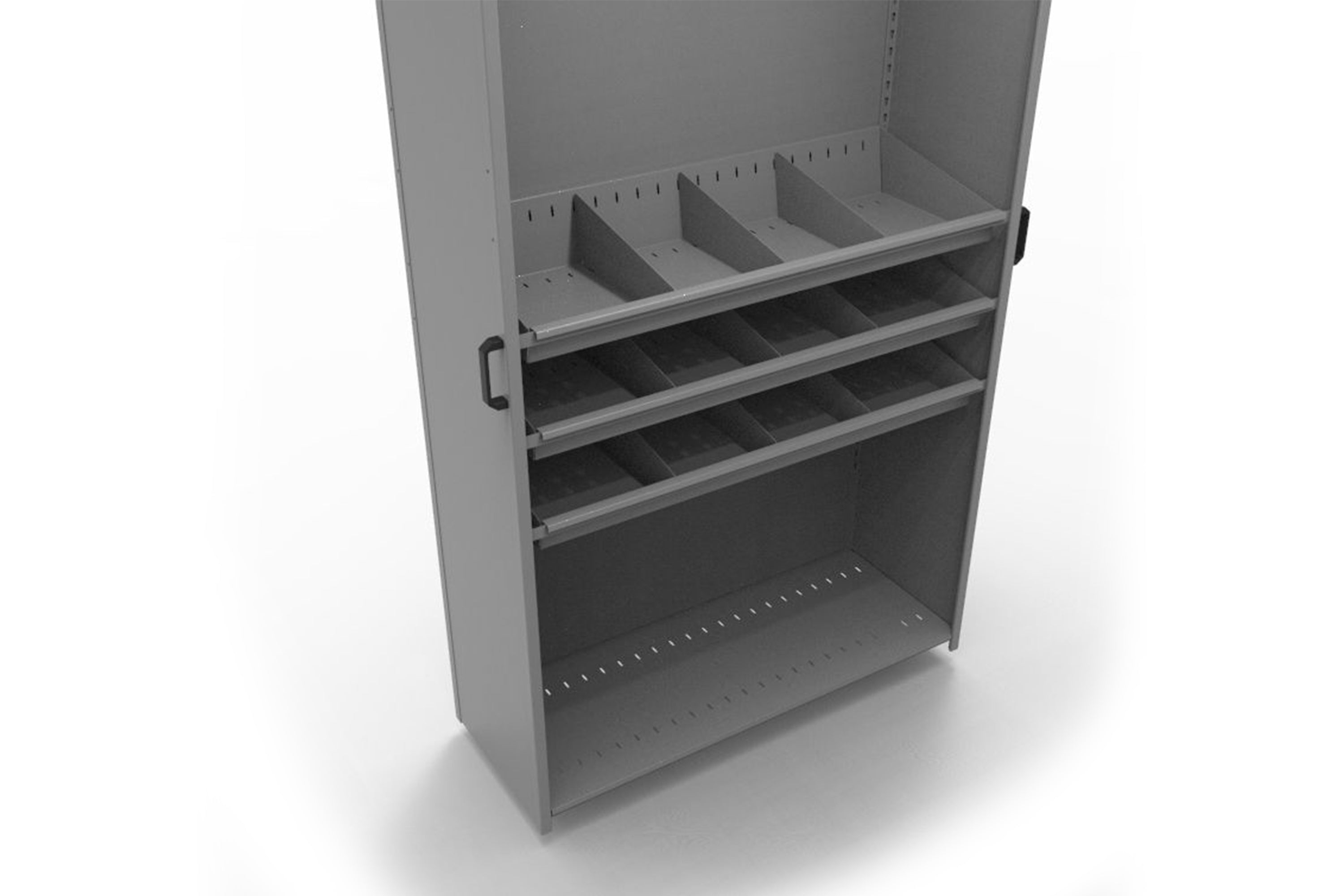 Levrack Bucket Shelf - Heavy Duty Metal Storage Shelf for Garage, Warehouse & Home Organization - Perfect for Storing Tools, Supplies & DIY Projects