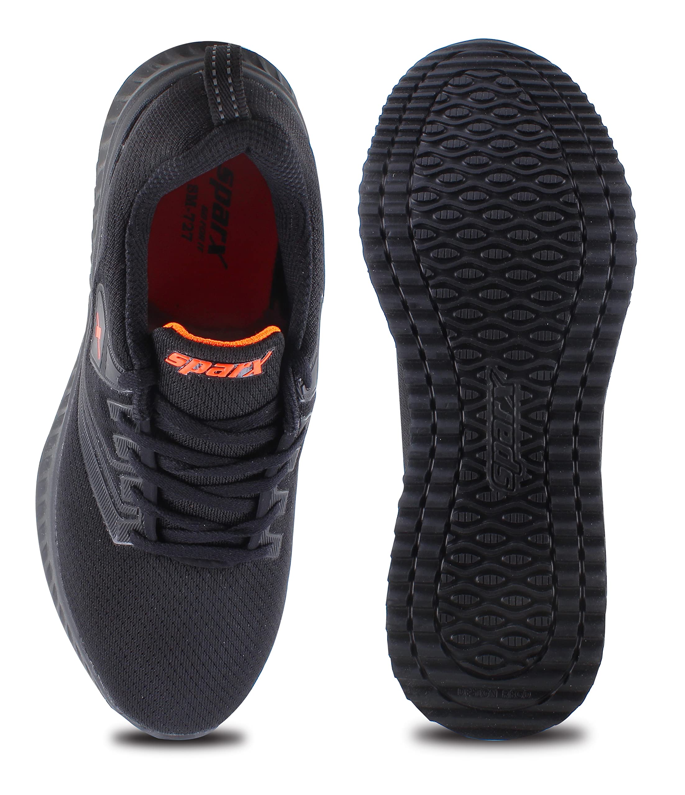 SPARX Men's SM-727 Running Shoes - Lightweight Athletic Sneakers for Jogging, Gym & Casual Wear | Breathable Comfort for Daily Workouts & Active Lifestyle