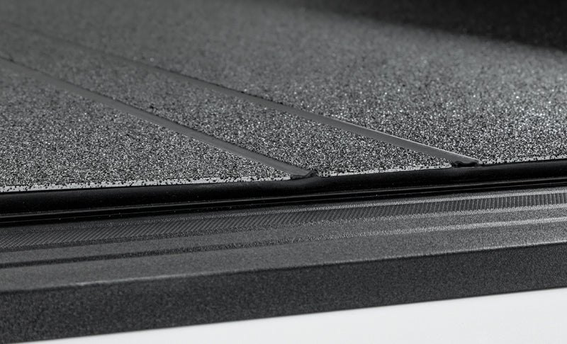 LOMAX Tri-Fold Truck Bed Cover - Black Urethane Finish for 20+ GM 2500/3500 (6ft 8in Bed) | Durable Weather Protection for Pickup Trucks | Perfect for Hauling, Camping & Outdoor Adventures