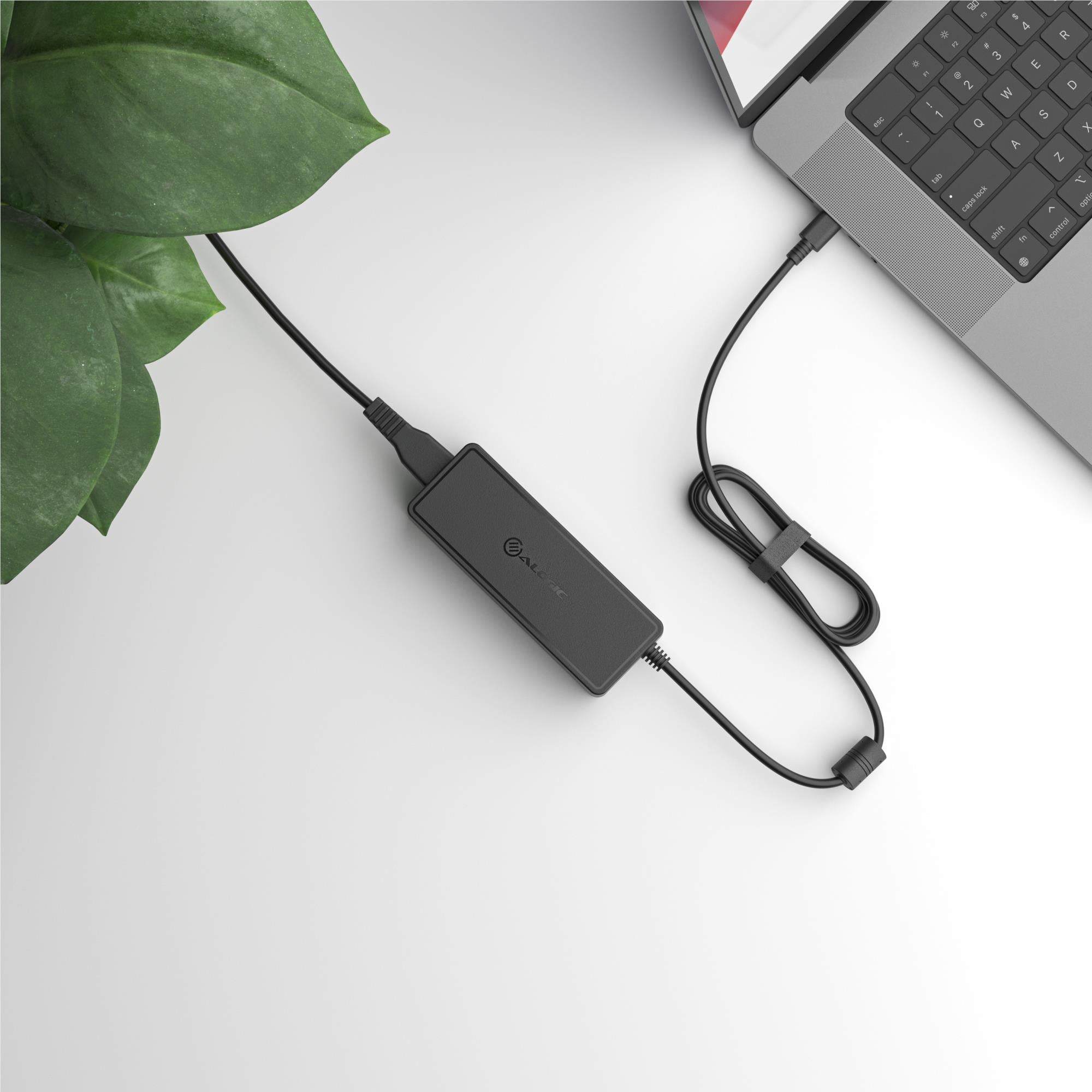 Alogic Rapid Power 100W GaN Fast Charger - USB C Wall Charger with Power Delivery for MacBook Pro, iPhone 15, iPad, Laptop - Perfect for Travel, Office & Home Use