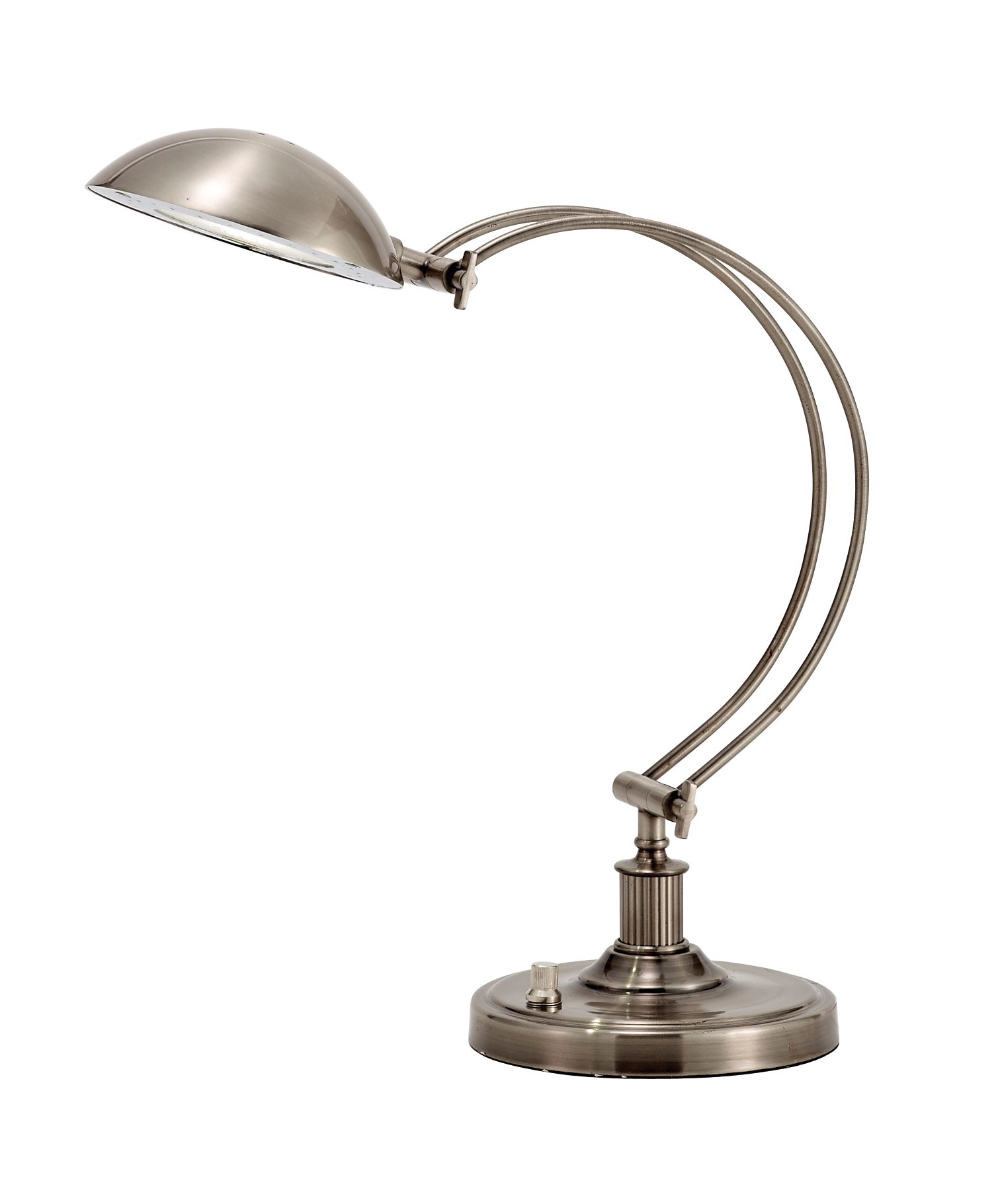 Adesso 3392-22 Saber LED Desk Lamp - Adjustable Steel Office Light for Home & Study | Perfect for Reading, Working & Nightstand Use