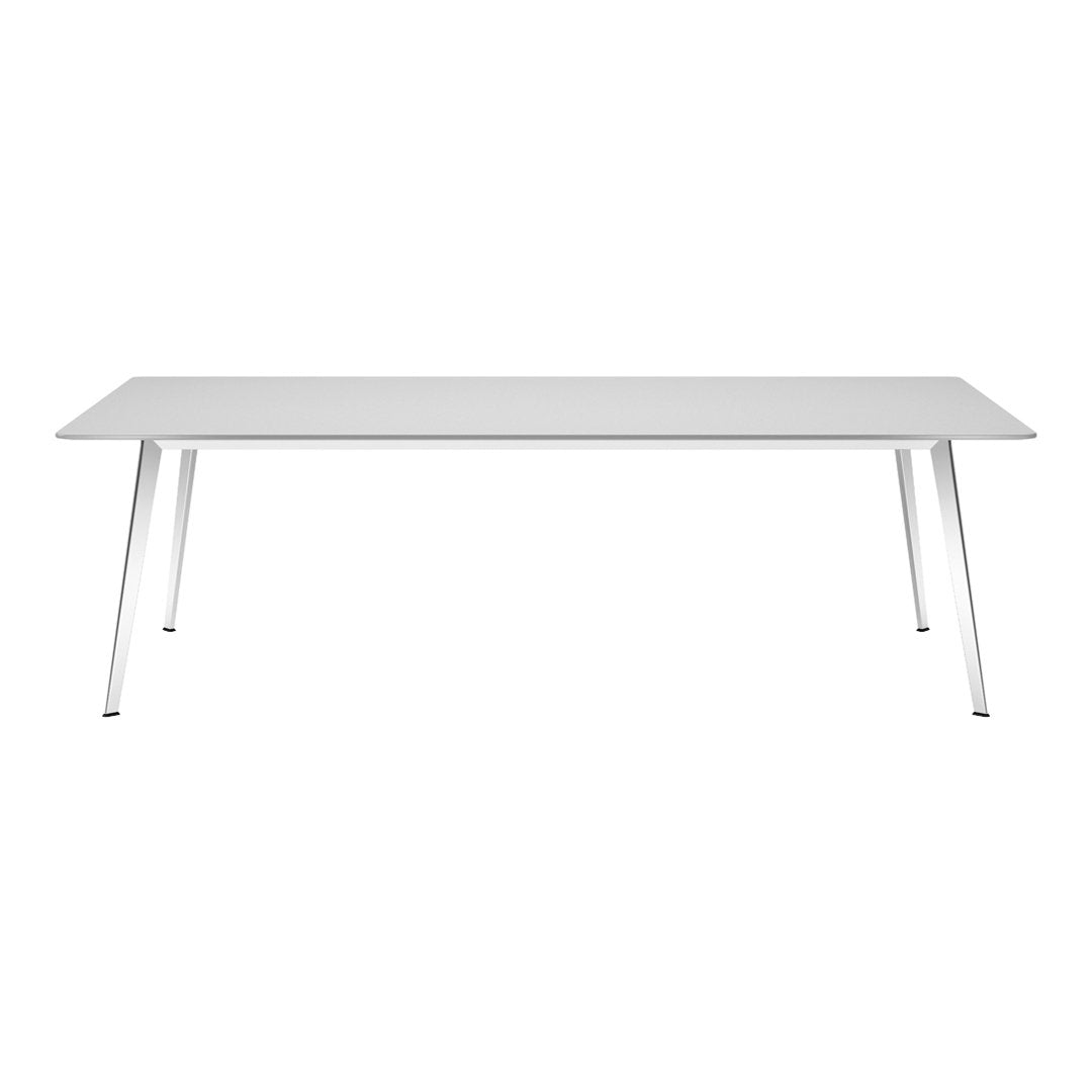 Modern Rectangular JW Dining Table - Solid Wood Kitchen Table for 6-8 People - Perfect for Family Dinners & Entertaining Guests