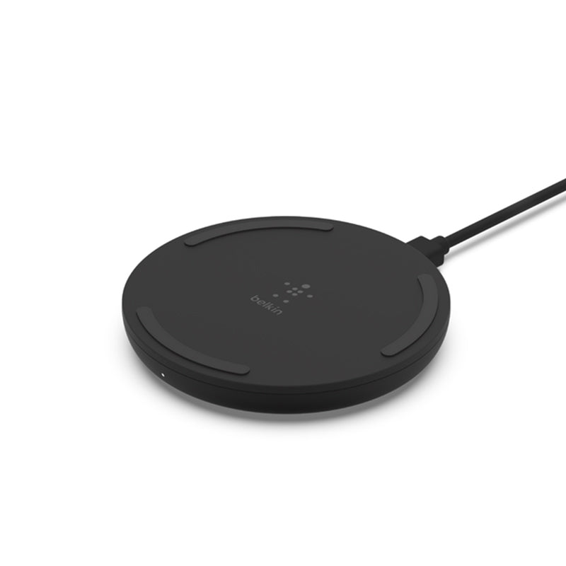 Belkin SoundForm Move Plus True Wireless Earbuds with 10W Wireless Charger - Bluetooth Headphones for Running, Workout & Travel | Sweatproof & Long Battery Life