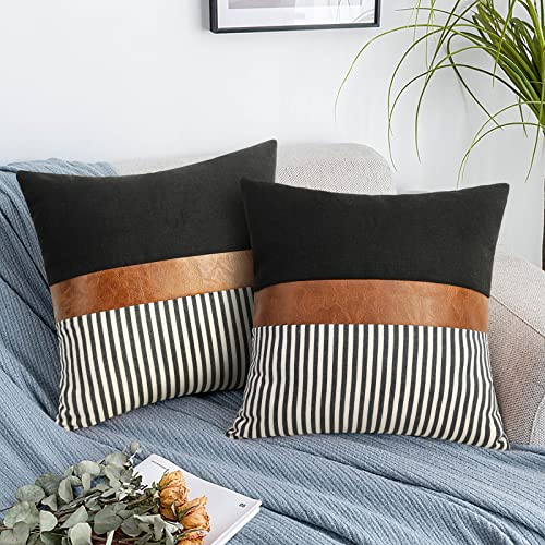 Black Linen and Black Stripe
