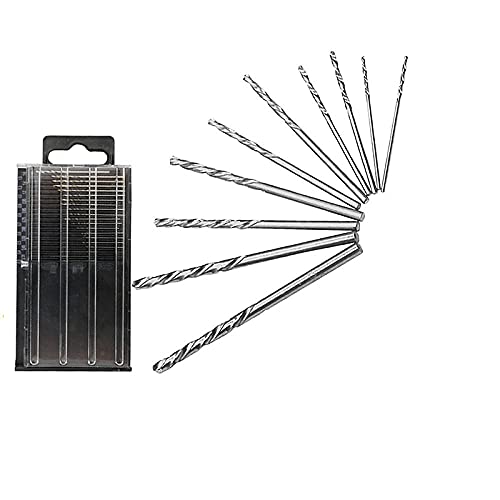 20-Piece HSS Mini Micro Twist Drill Bit Set (0.3-1.6mm) for Woodworking, Jewelry Making, Circuit Board Repair & DIY Projects - Precision Tools for Home Repair, Plastic & Metal Crafts