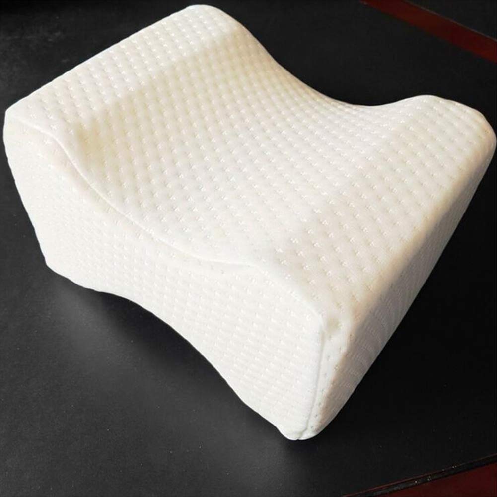 Orthopedic Knee Pillow for Side Sleepers - Memory Foam Knee Support Cushion with Contour Wedge Design - Relieves Pain & Improves Alignment for Back, Hip & Joint Comfort - Perfect for Sleeping, Post-Surgery Recovery & Pain Relief