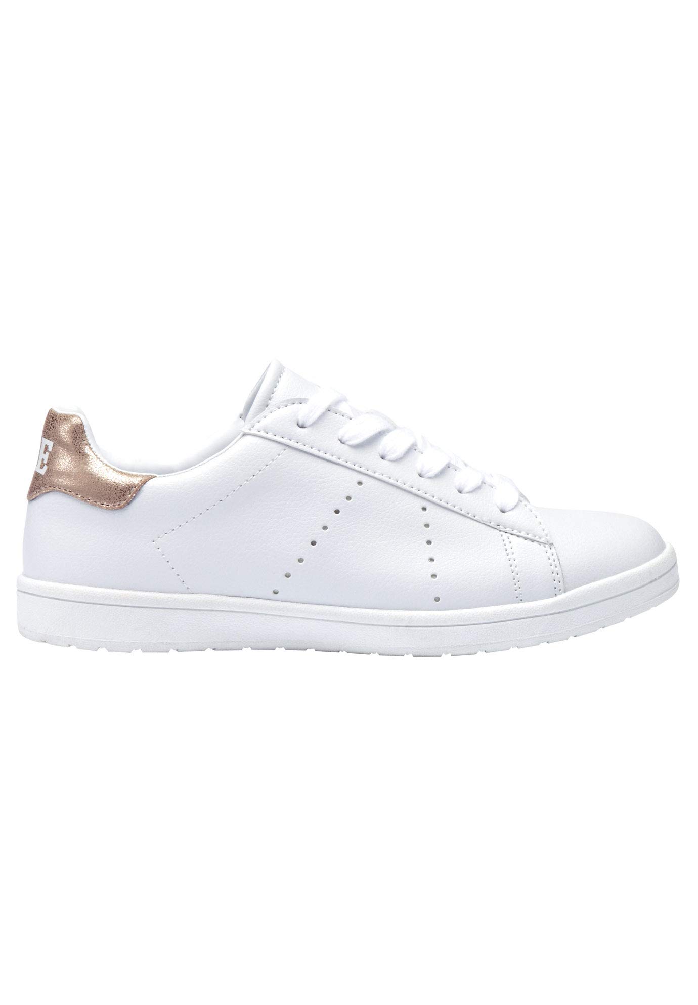 Ellos Women's Wide Width Love Sneakers - Comfortable Walking Shoes for Women with Wide Feet | Perfect for Casual Wear, Work & Travel