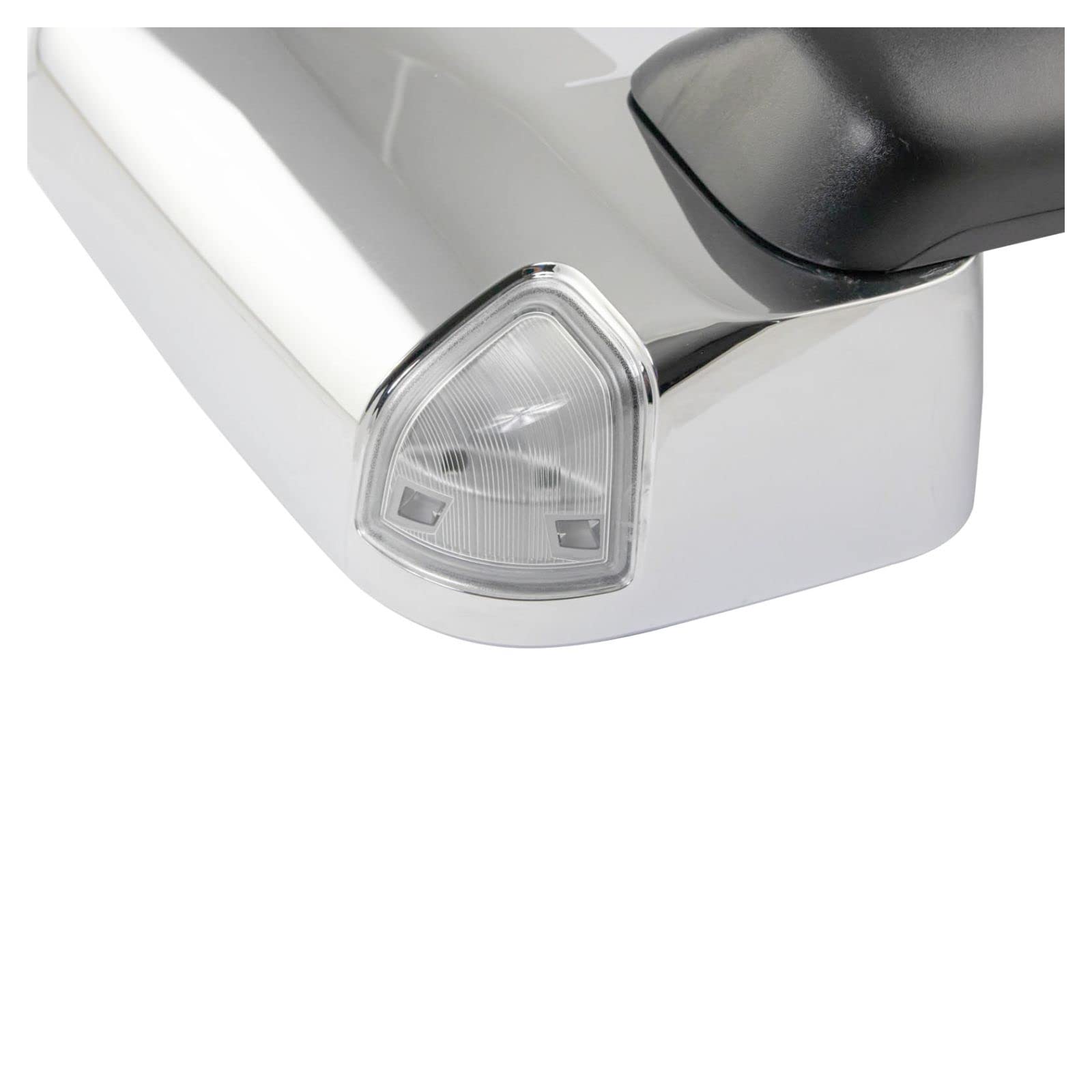 Heated Blind Spot Detection Mirror with Puddle Light Turn Signal - Right Side for Ram Trucks | Enhanced Safety & Visibility for Night Driving & Parking