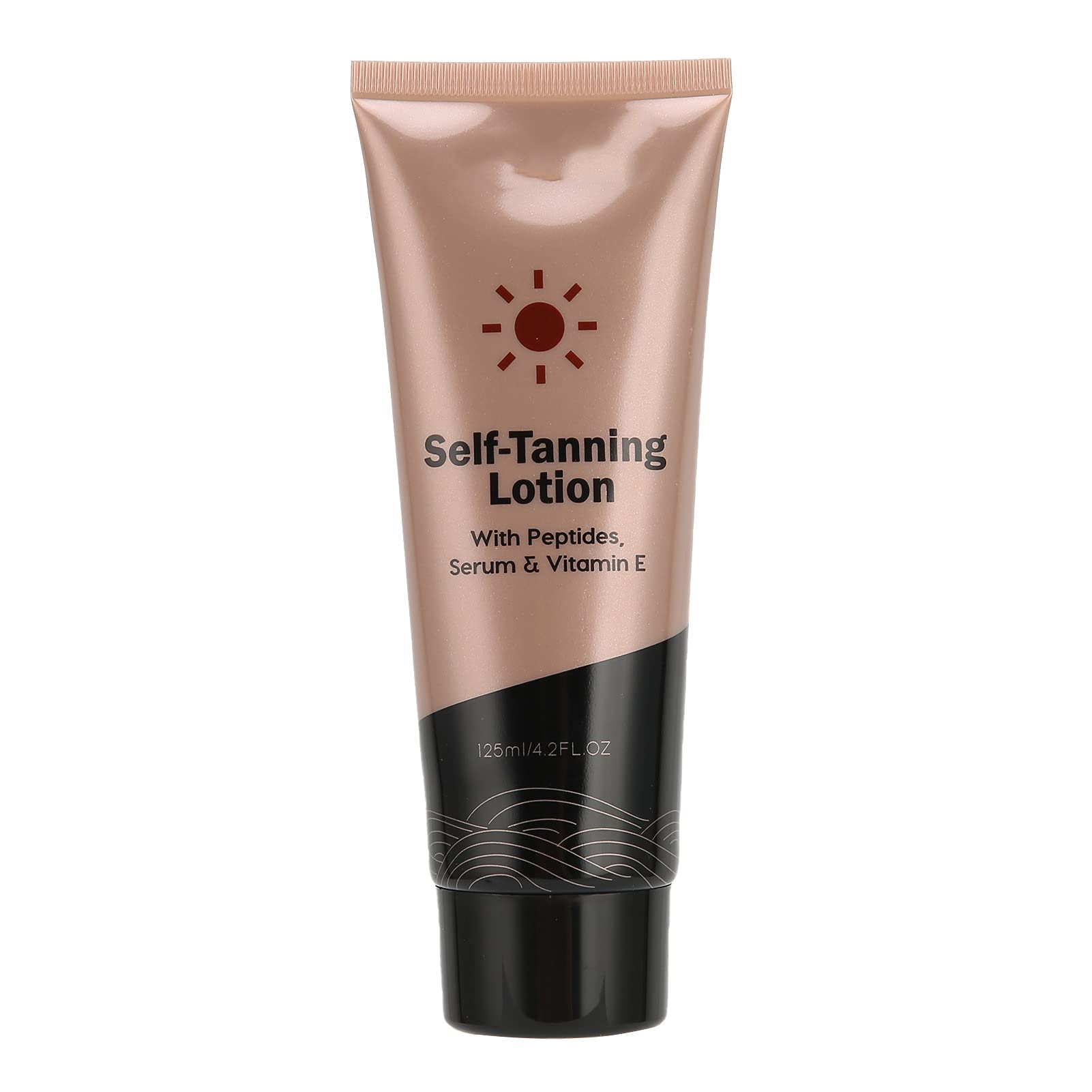 Best Self Tanner Cream for Face & Body - Natural Sunless Tanning Lotion with Deep Color & Moisturizing Formula (125ml) | Perfect for Summer Glow, Beach Vacation & Everyday Tan Maintenance