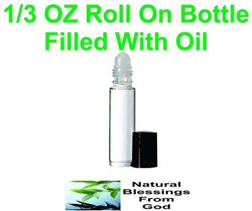 Egyptian Musk Uncut Perfume Oil - 1/3 oz Roll On Bottle for Men & Women | Long-Lasting Fragrance, Travel Size, Vegan & Cruelty-Free | Perfect for Daily Wear, Date Nights & Gifts
