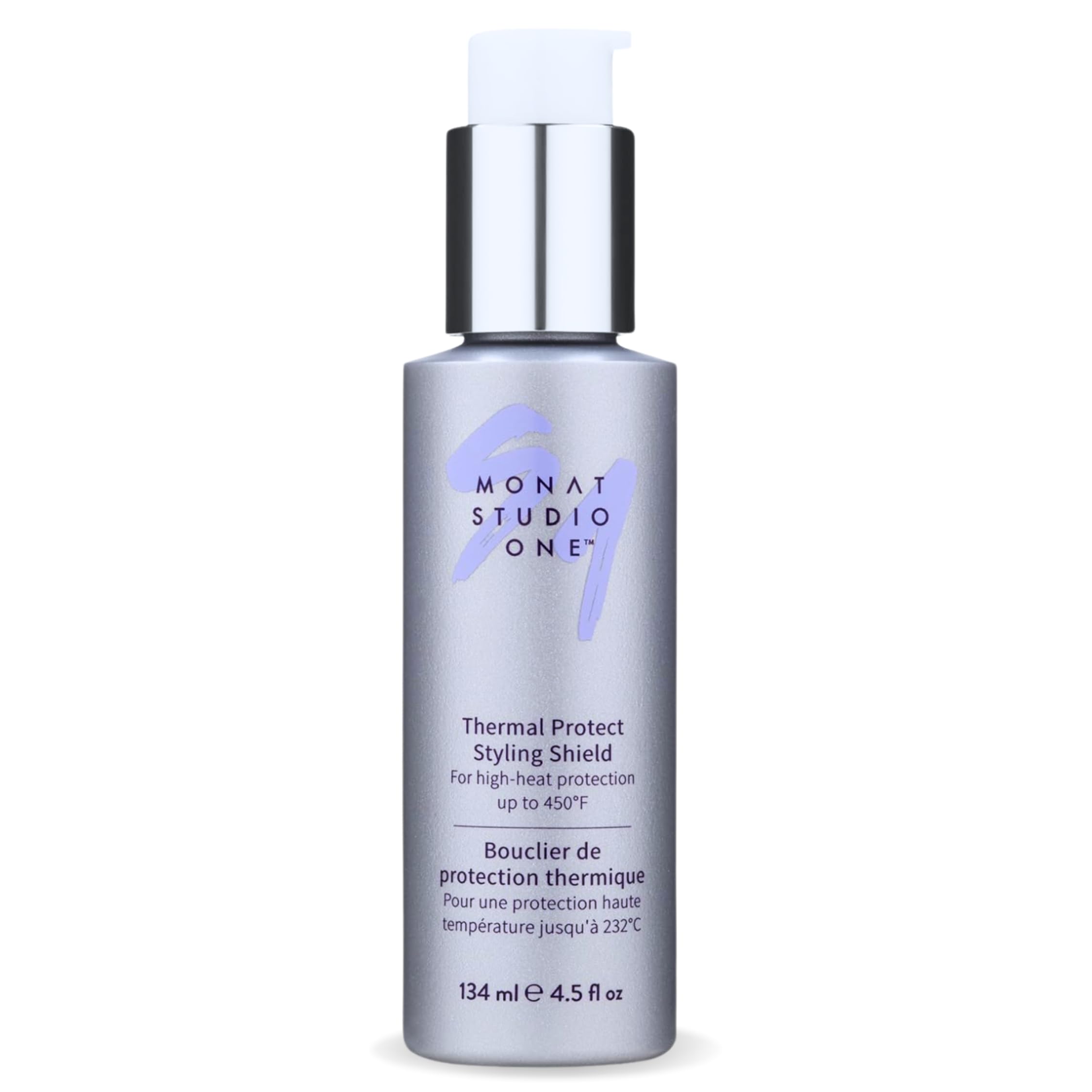 MONAT Studio One Thermal Protect Styling Shield - Heat Protectant Spray for Hair Styling, Straightening & Blow Drying - 134ml/4.5oz - Prevents Heat Damage from Flat Irons & Hair Dryers - Perfect for Daily Styling & Salon Use