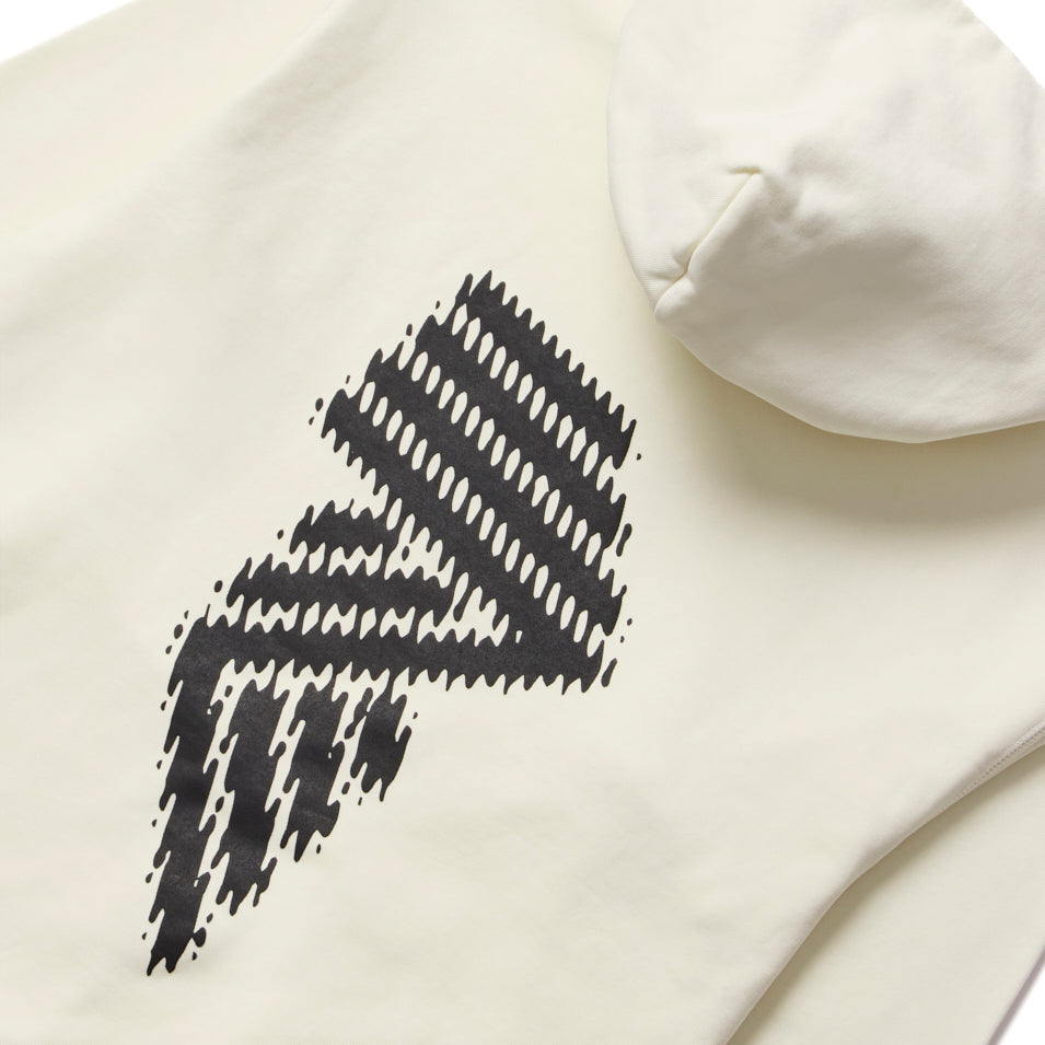 Crew Hooded Sweatshirt Off White - Comfortable Pullover Hoodie for Men & Women - Perfect for Casual Wear, Gym, and Outdoor Activities