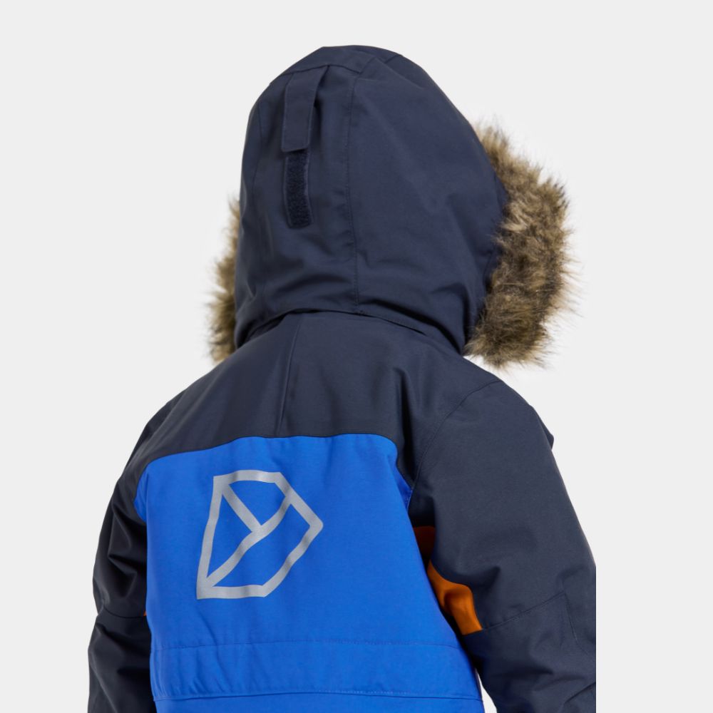 Didriksons Bjarven III Kids Snowsuit - Waterproof Winter Jacket & Pants Set for Boys & Girls, Caribbean Blue - Perfect for Snow Play, Skiing & Outdoor Winter Activities
