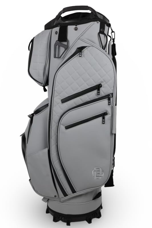 Premium Golf Cart Bag with 14-Way Divider & 12 Pockets - Lightweight & Durable for Men & Women - Perfect for Golf Tournaments, Club Storage & Course Rounds