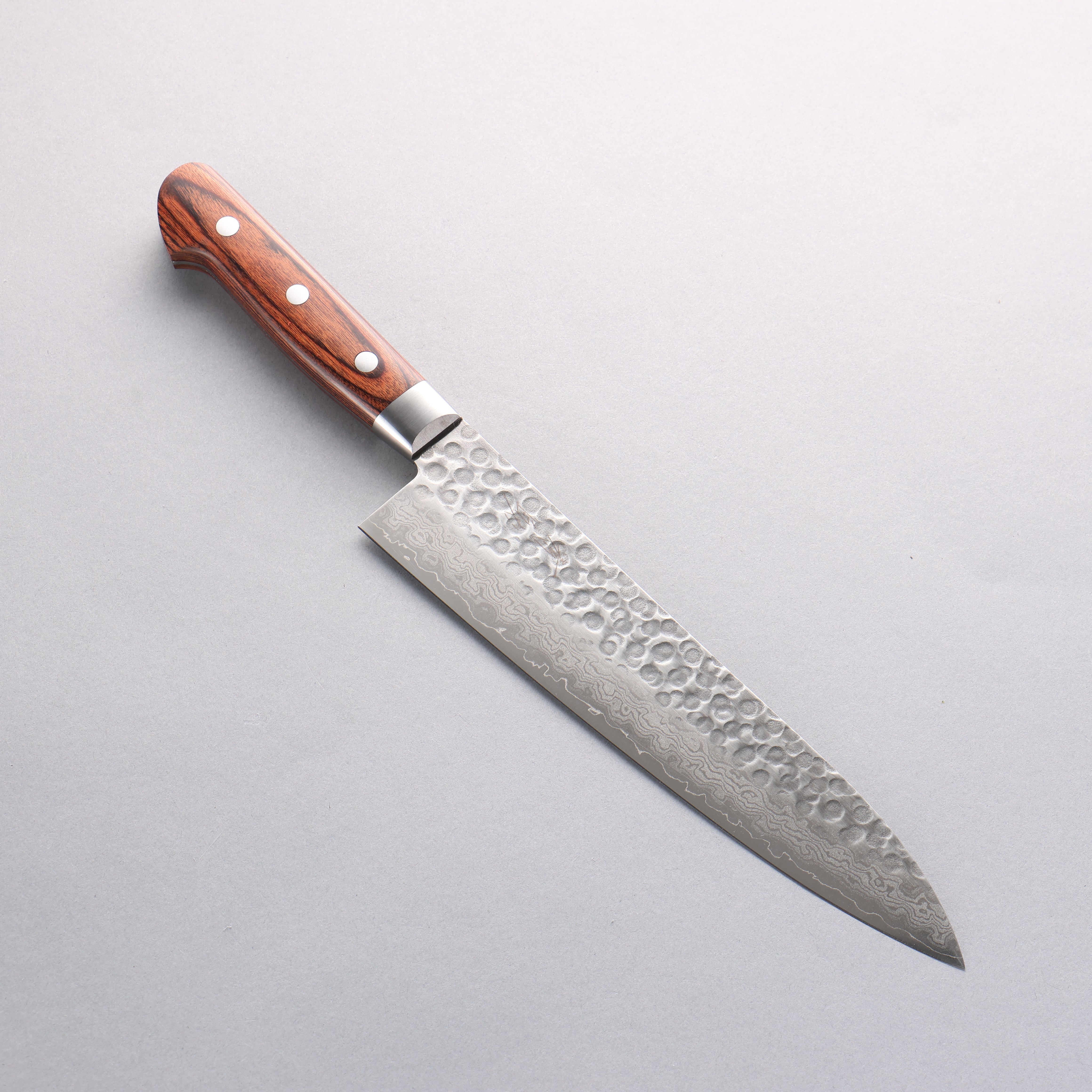 Premium Seisuke VG10 17-Layer Damascus Gyuto Chef Knife 210mm - Japanese High-Carbon Stainless Steel Blade with Mahogany Handle - Perfect for Slicing, Dicing & Professional Cooking