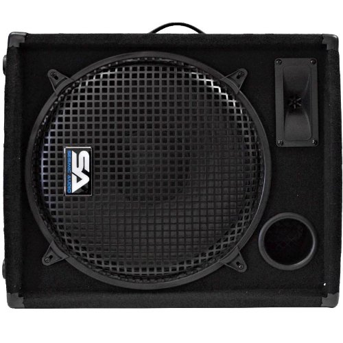 Seismic Audio 15 Inch PA DJ Speaker 300W Professional Audio System - Perfect for Live Music, DJ Performances, Karaoke Nights, Church Events, Weddings & Band Monitors
