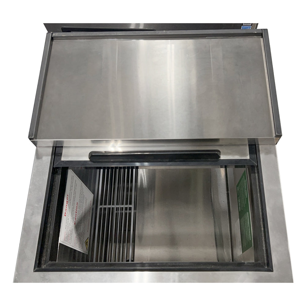 Atosa MBGF24GR 5 Cu.Ft. Stainless Steel Commercial Glass & Plate Chiller/Froster - Perfect for Bars, Restaurants & Catering Events
