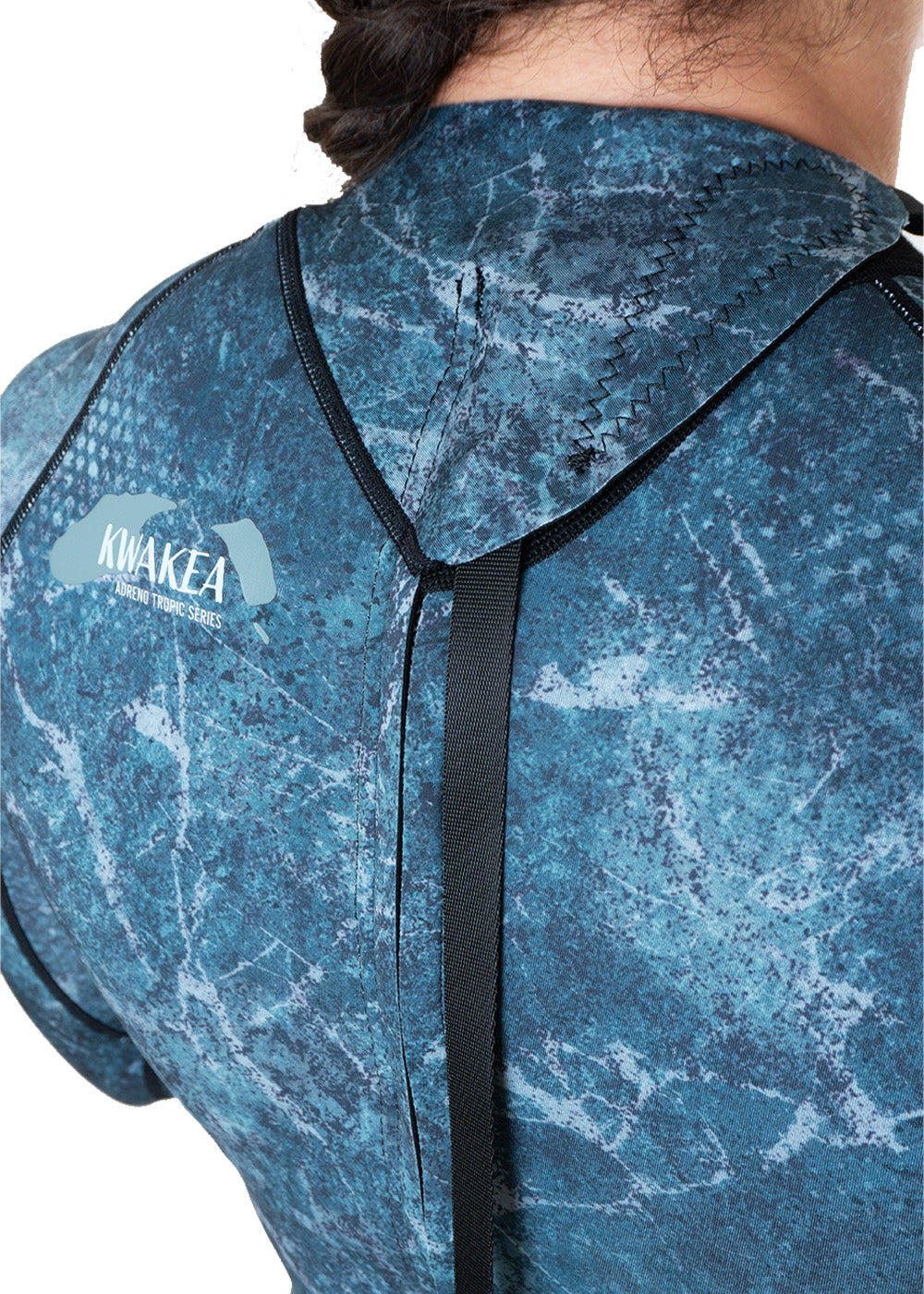 Adreno Kwakea Women's 1.5mm Hybrid Lycra Spring Wetsuit Long Sleeve - Perfect for Surfing, Diving & Water Sports