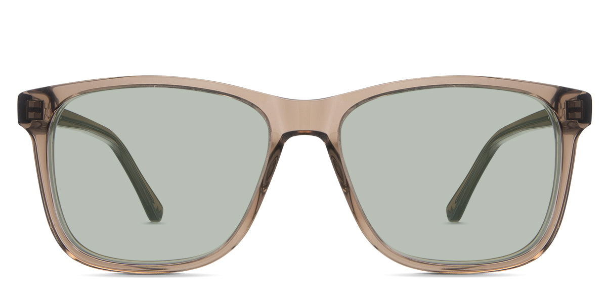 Tavo Men Prescription Tinted Sunglasses - UV Protection Polarized Lenses for Driving, Fishing & Outdoor Activities
