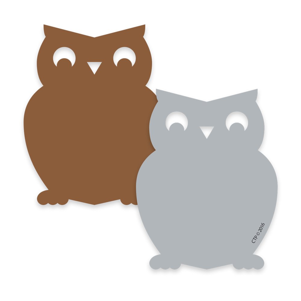Creative Teaching Press Owl Two-Color Calendar Cut-Outs (4902) - Fun Classroom Decor for Bulletin Boards, Lesson Plans & Teacher Organization