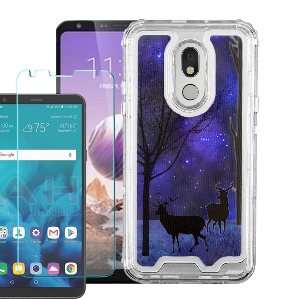 LG Stylo 5 Case - 3-Layer Hybrid Protective Cover with Screen Protector | Durable & Clear for Daily Use