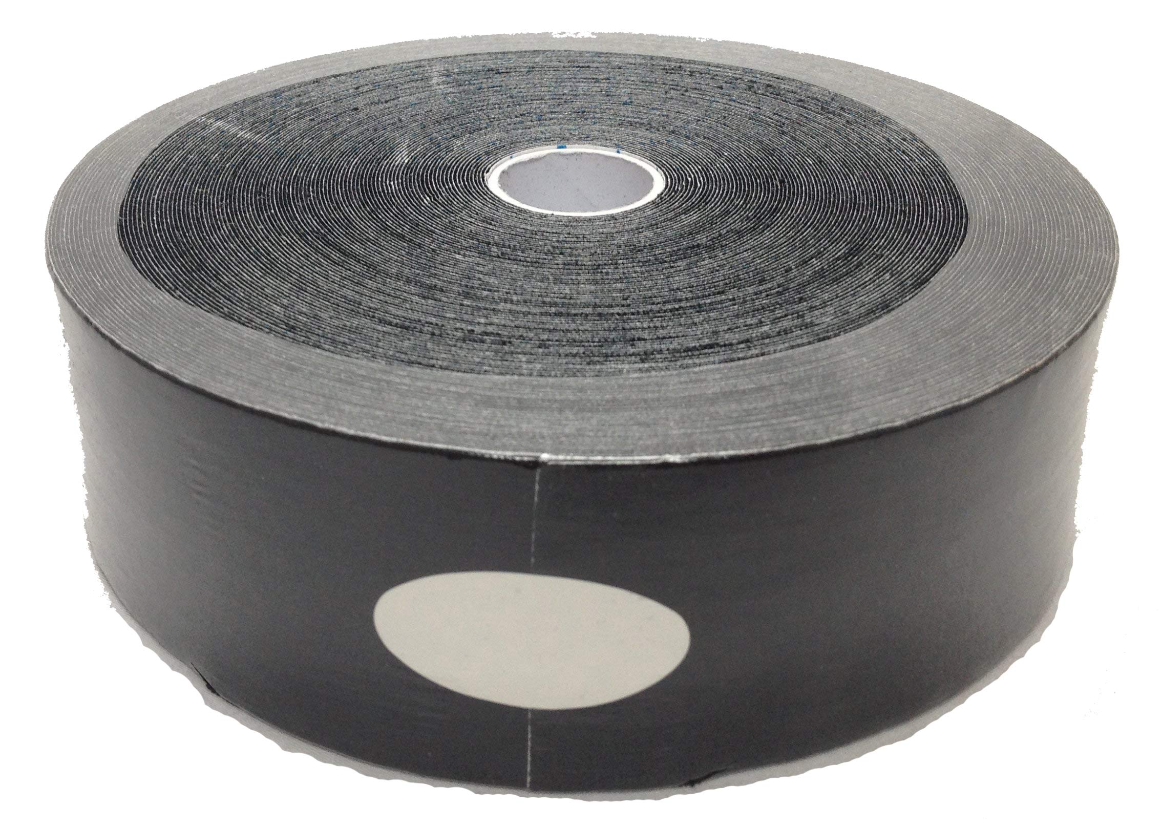 Therapist's Choice® Kinesiology Tape Bulk Roll - 16.4ft x 2in (Black) | Professional Grade Athletic Tape for Pain Relief & Muscle Support | Ideal for Sports, Recovery & Physical Therapy